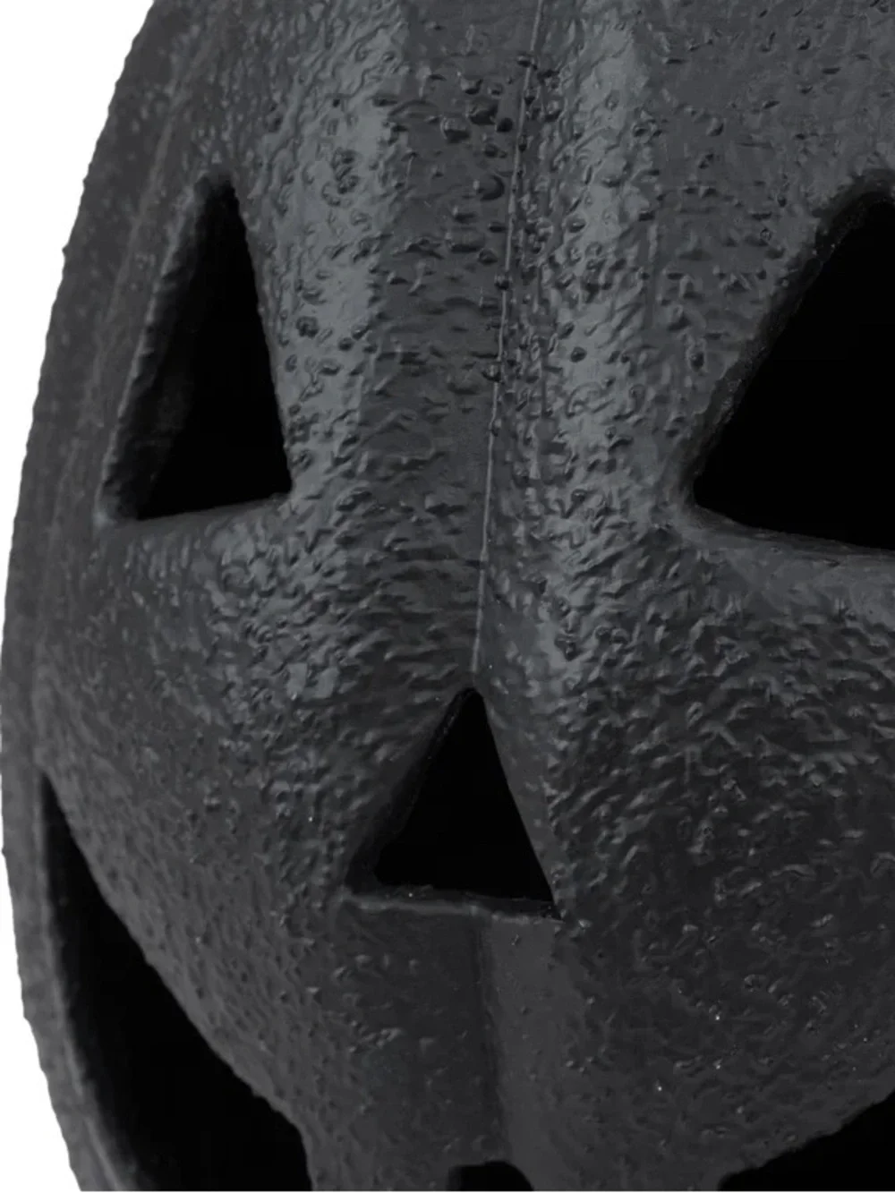 My Texas House Halloween Jack-o'-Lantern Tabletop Decoration, Black, 13